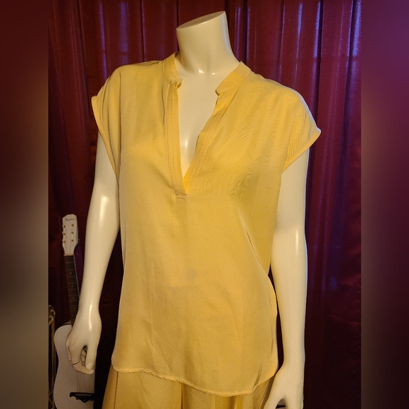 Summum Amsterdam Viscose Wide Leg Trouser/Top Set  Euro Size 40 US Size 10 NWT - Picture 2 of 14